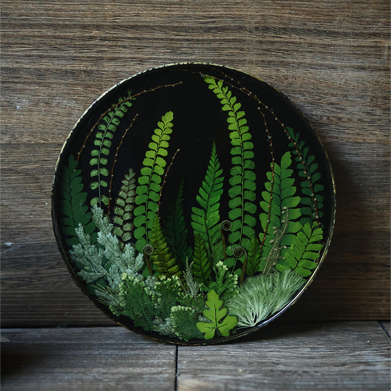 Lacquer Essence Plate — Fern Edition